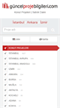 Mobile Screenshot of guncelprojebilgileri.com